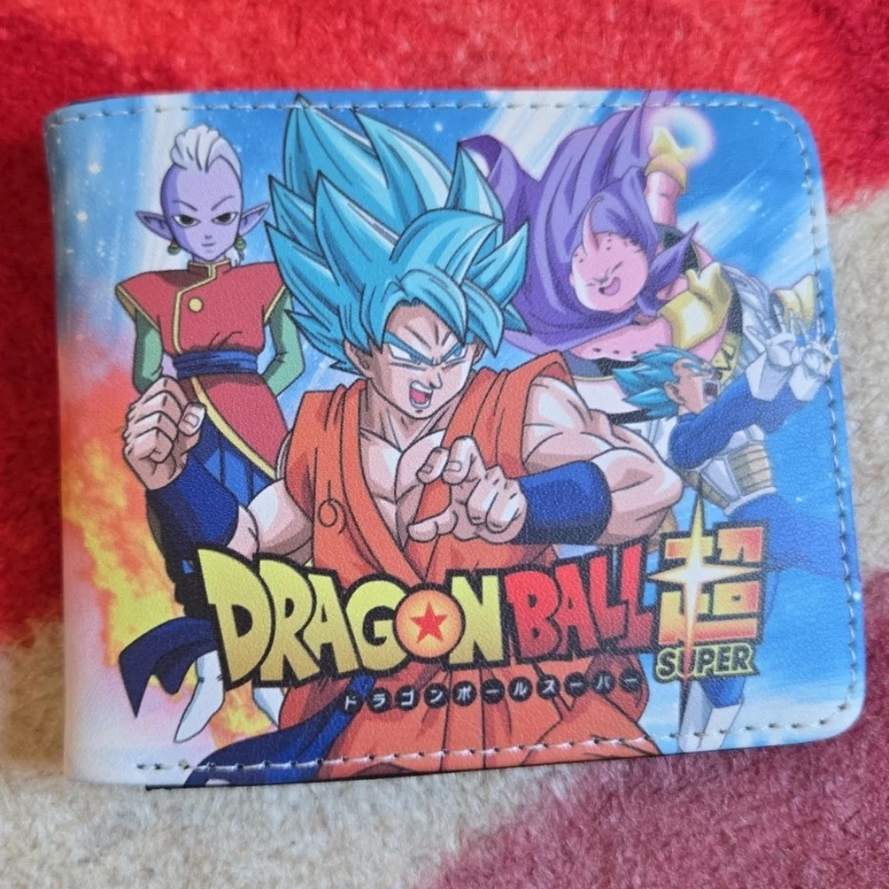 New dragon ball super anime manga leather wallet